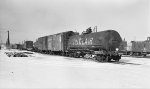 Wrecked rolling stock
